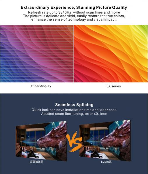 LX-K Series Màn hình LED siêu mịn Ultra HD