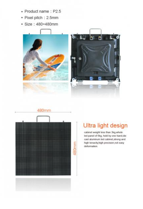 Màn hình LED TL2.5 cao cấp
