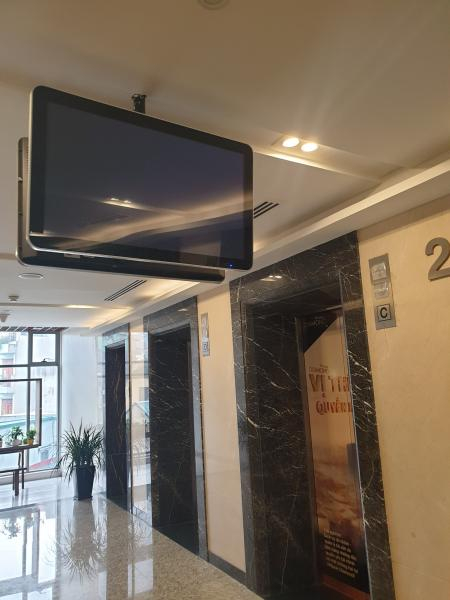 Hệ thống màn hình LCD - TimesSmart tại VPBank tower - 89 Láng Hạ