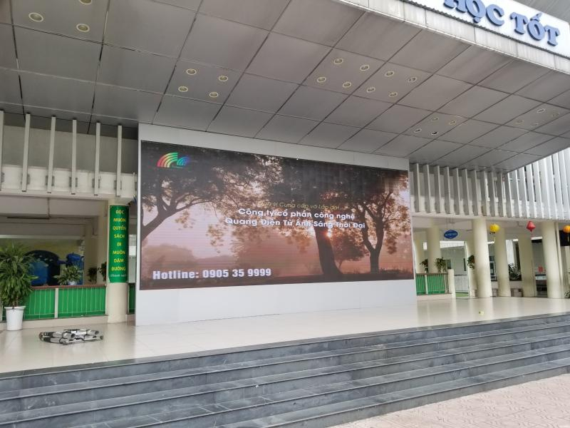 Màn hình P3 indoor full color - Trường tiểu học Dịch Vọng B