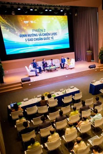Màn hình led P3 indoor - Phòng hội trường tầng 36 Bamboo Tower