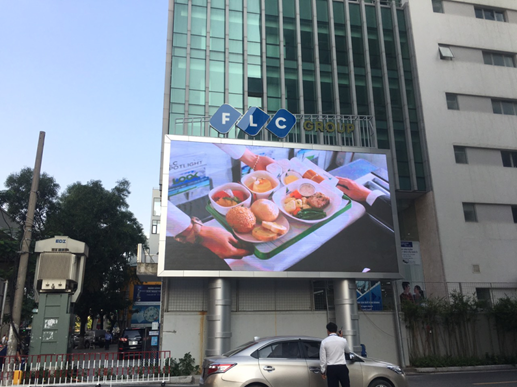 Màn hình led P6 outdoor - Bamboo Tower 265 Cầu Giấy - TP Hà Nội