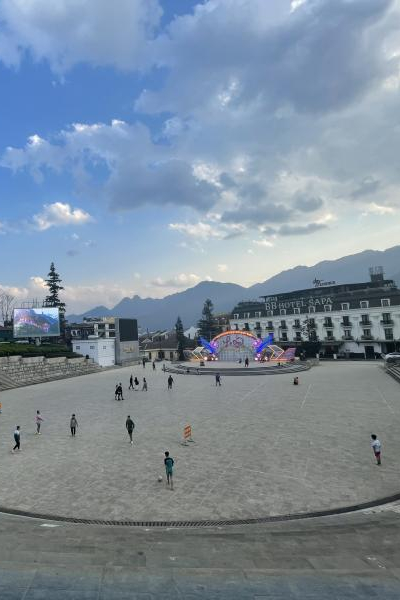 Màn hình led P6 outdoor - Quảng trường SaPa